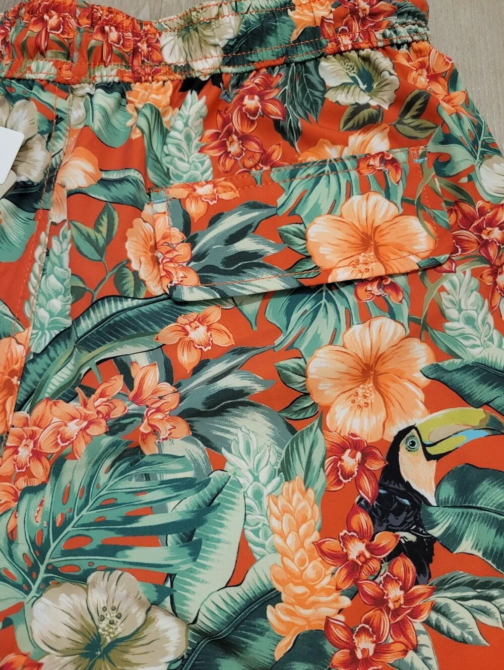 NWT Tommy Bahama Naples Toucan Paradise 6